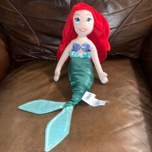Disney Store Ariel Plush Little Mermaid 22"